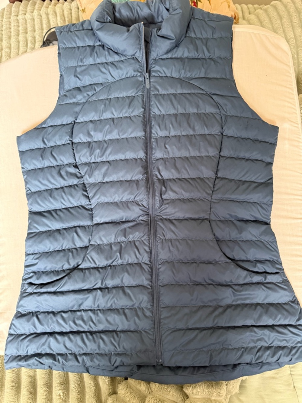 lululemon athletica Quilted Sleeveless Puffer Vest - Dusty Blue